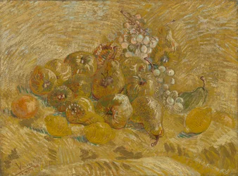 Quinces, Lemons, Pears and Grapes